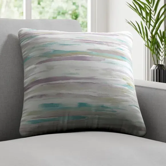 Cushion Cover with Piped Edge - Lavender, Polyester