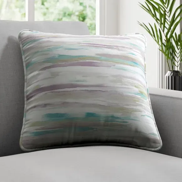 Cushion Cover with Piped Edge - Lavender, Polyester image