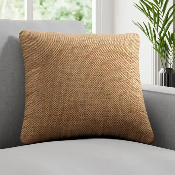 Cushion Cover with Piped Edge - Mustard image