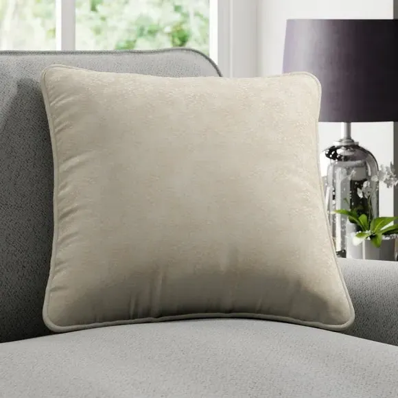 Cushion Cover with Piped Edge - Natural