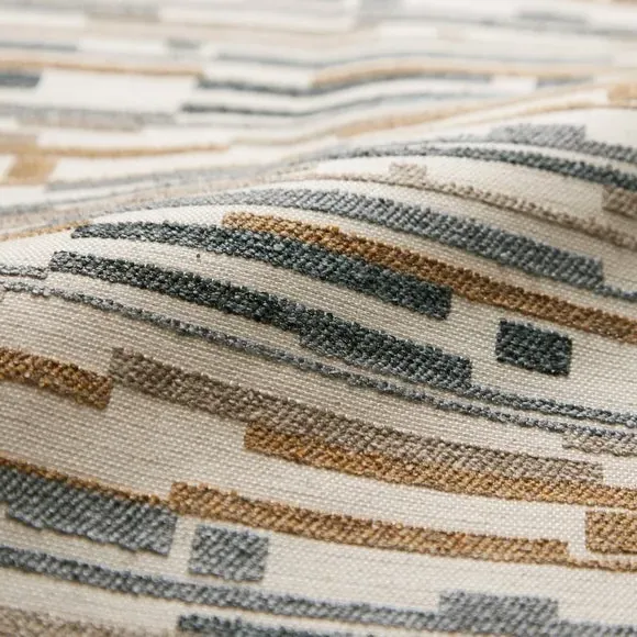 Cushion Cover with Piped Edge - Ochre, Boucle