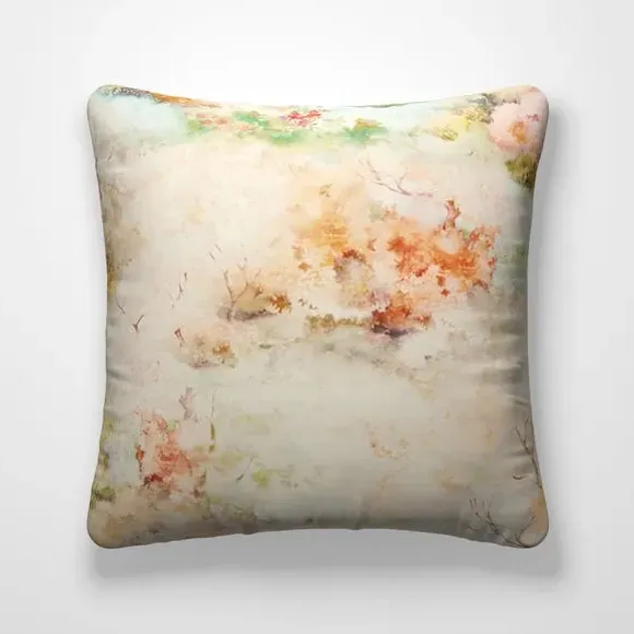 Cushion Cover with Piped Edge - Orange