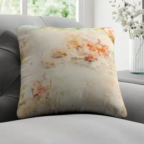 Cushion Cover with Piped Edge - Orange