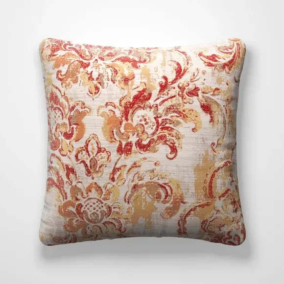 Cushion Cover with Piped Edge - Red