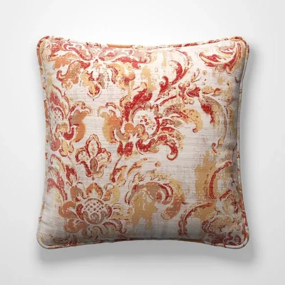 Cushion Cover with Piped Edge - Red