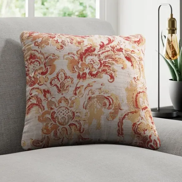 Cushion Cover with Piped Edge - Red image