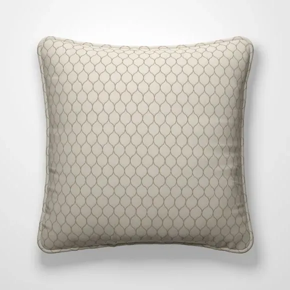 Cushion Cover with Piped Edge - Sand