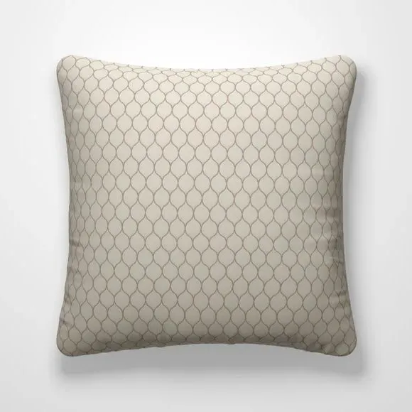 Cushion Cover with Piped Edge - Sand