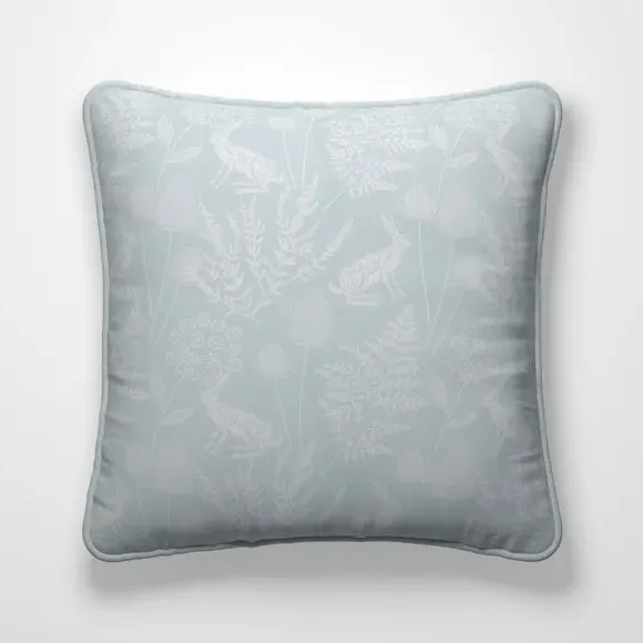 Cushion Cover with Piped Edge - Seafoam