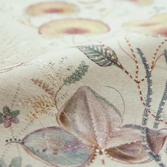 Cushion Cover with Piped Edge - Seafoam, Cotton