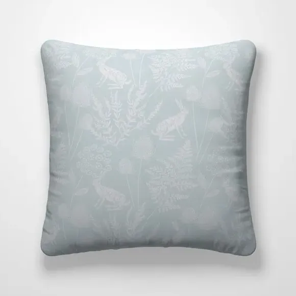 Cushion Cover with Piped Edge - Seafoam