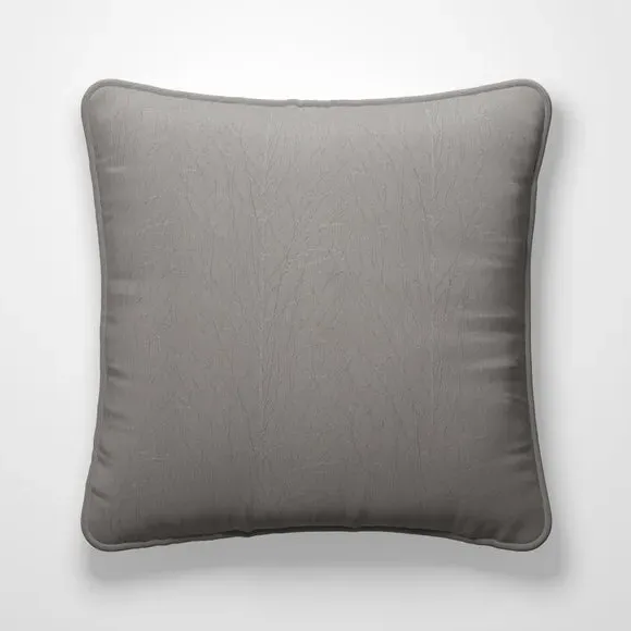 Cushion Cover with Piped Edge - Smoke