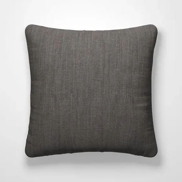 Cushion Cover with Piped Edge - Soft Grey