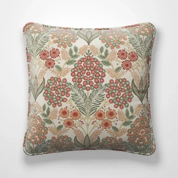 Cushion Cover with Piped Edge - Spice, Polyester