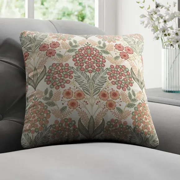 Cushion Cover with Piped Edge - Spice, Polyester