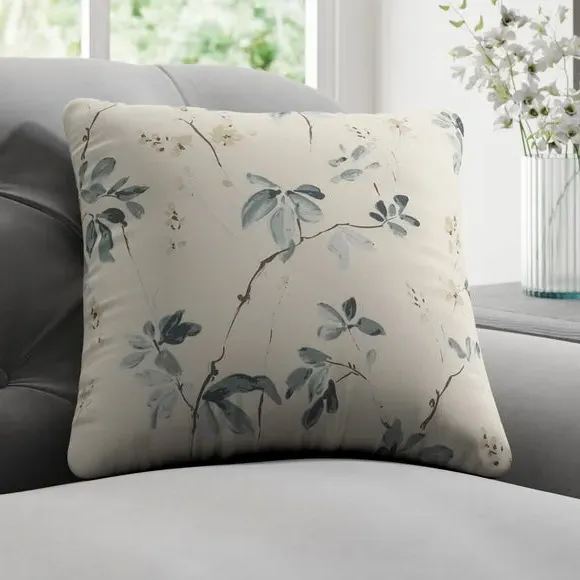 Cushion Cover with Piped Edge - Teal image