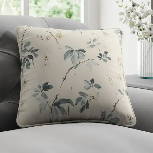 Cushion Cover with Piped Edge - Teal