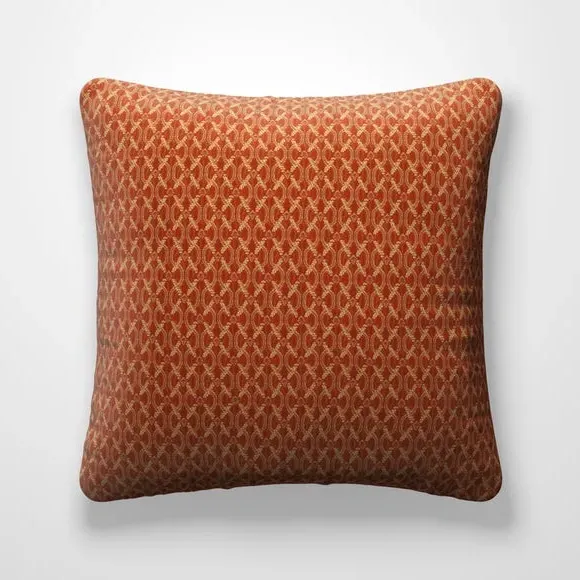 Cushion Cover with Piped Edge - Terracotta