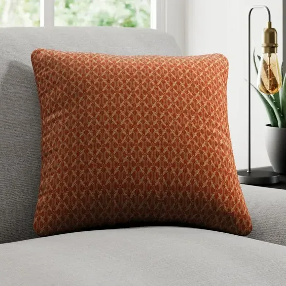 Cushion Cover with Piped Edge - Terracotta image