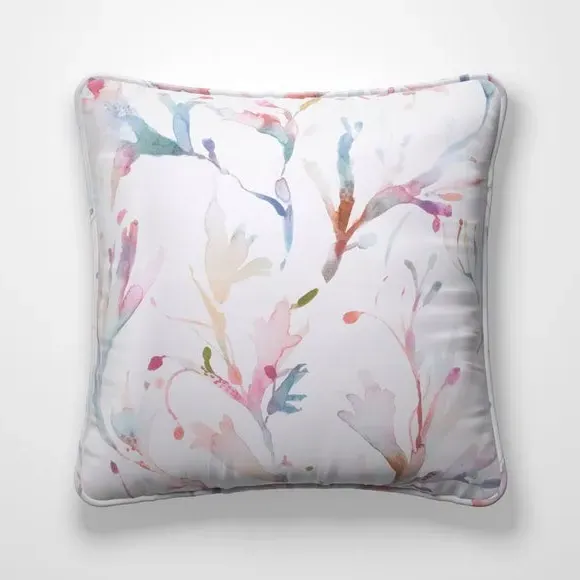 Cushion Cover with Seaweed Design - Abalone, Cotton