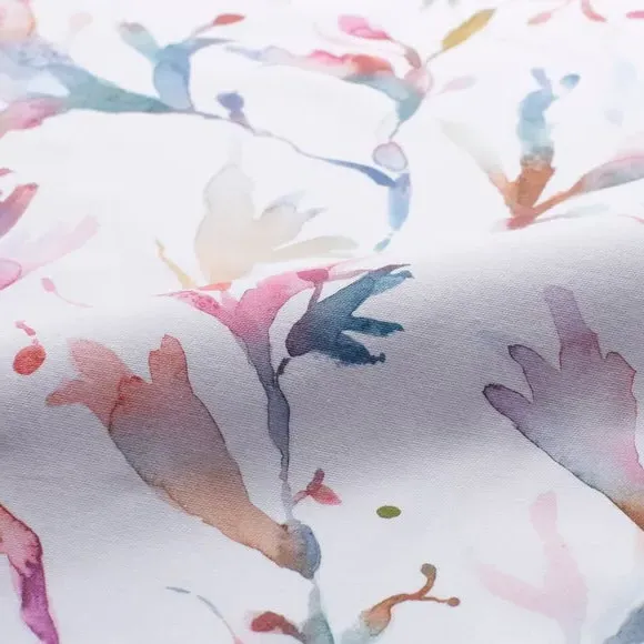 Cushion Cover with Seaweed Design - Abalone, Cotton