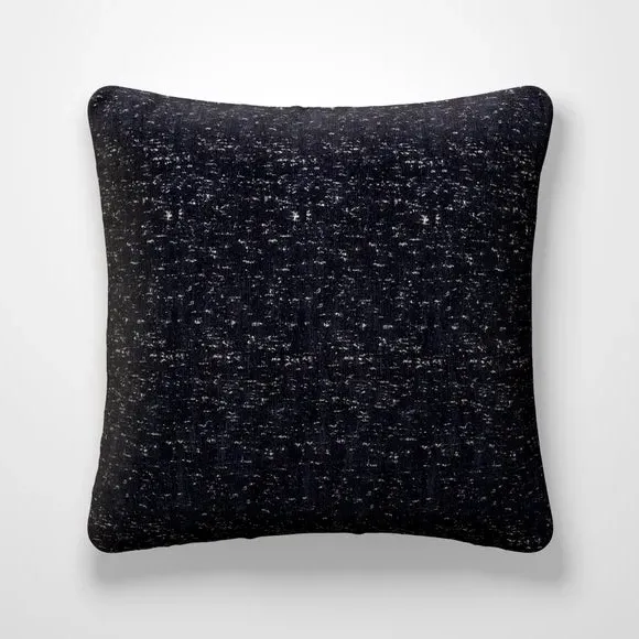 Cushion Cover with Speckled Design - Navy