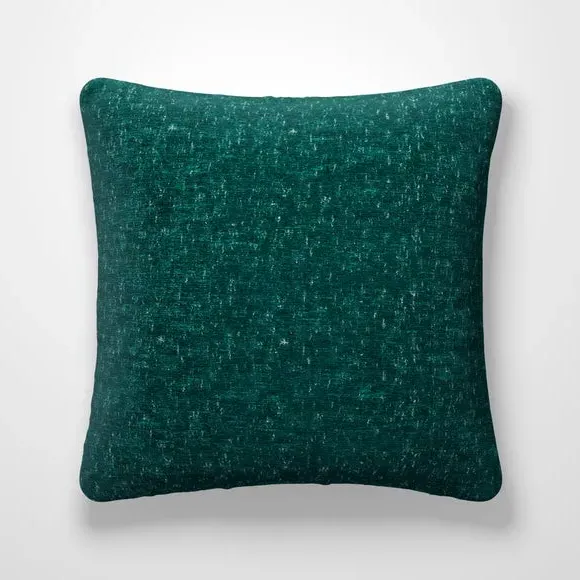 Cushion Cover with Speckled Design - Peacock