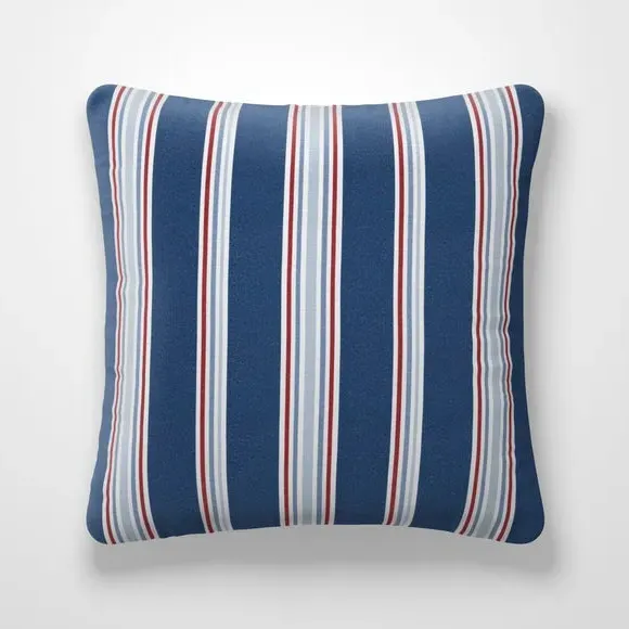 Cushion Cover with Stripe Design - Polyester