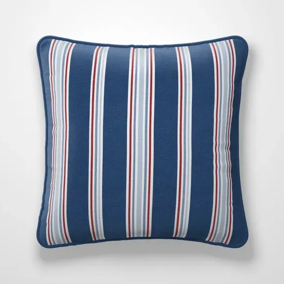Cushion Cover with Stripe Design - Polyester