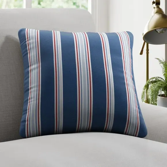 Cushion Cover with Stripe Design - Polyester image