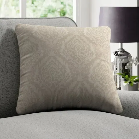 Cushion Cover with Subtle Pattern - Ivory image