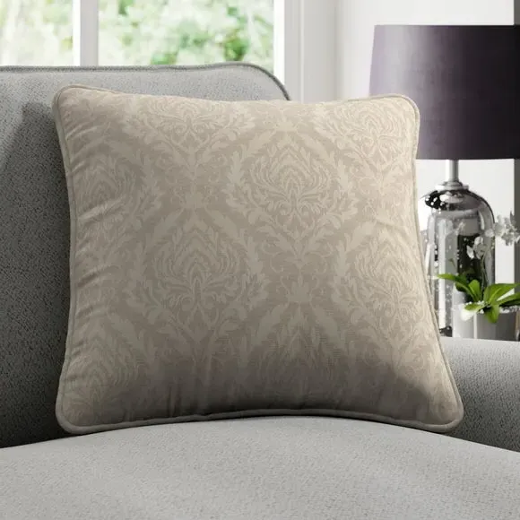 Cushion Cover with Subtle Pattern - Ivory