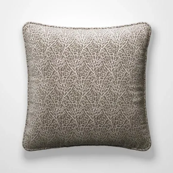 Cushion Cover with Textured Design - Grey