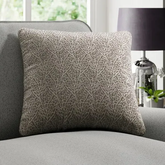 Cushion Cover with Textured Design - Grey image