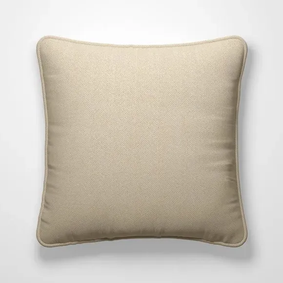 Cushion Cover with Textured Design - Natural