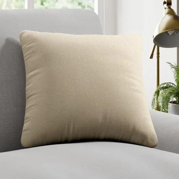 Cushion Cover with Textured Design - Natural image