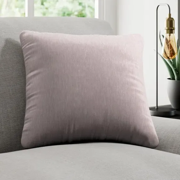 Cushion Cover with Woven Design - Lilac