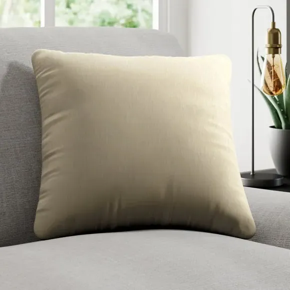 Cushion Cover with Woven Design - Oatmeal
