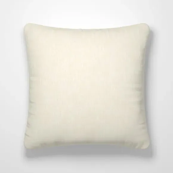 Cushion Cover with Woven Design - Pearl
