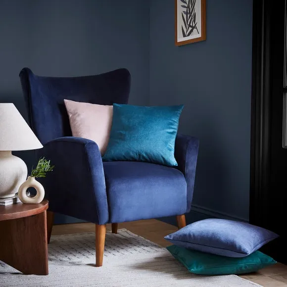Cushion Cover with Zip - Blush, Polyester