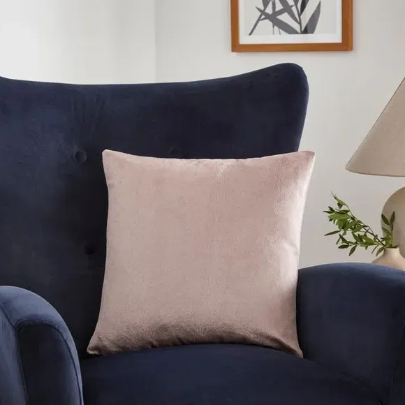 Cushion Cover with Zip - Blush, Polyester image