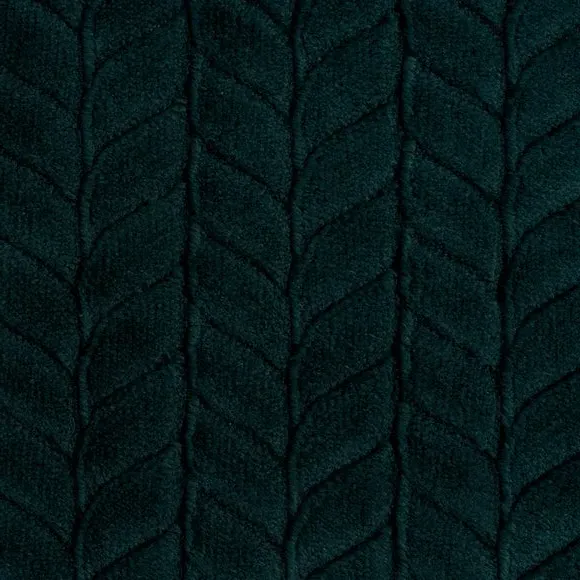 Cushion Cover with Zip Fastening - Bottle Green