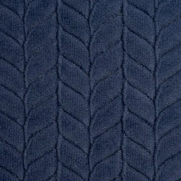 Cushion Cover with Zip Fastening - Denim