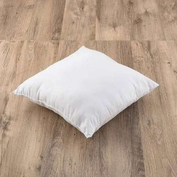 Cushion Pad Insert - White, Microfibre