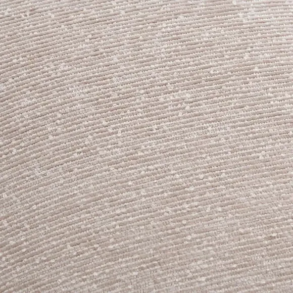 Cushion with Removable Cover - Natural, Boucle