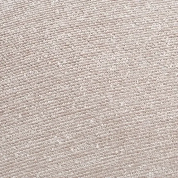 Cushion with Removable Cover - Natural, Boucle