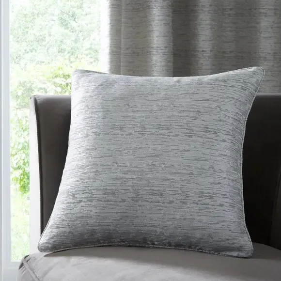 Cushion with Removable Cover - White, Polyester