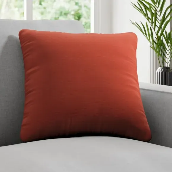 Custom Cushion Cover - Burnt Orange, Recycled Polyester image