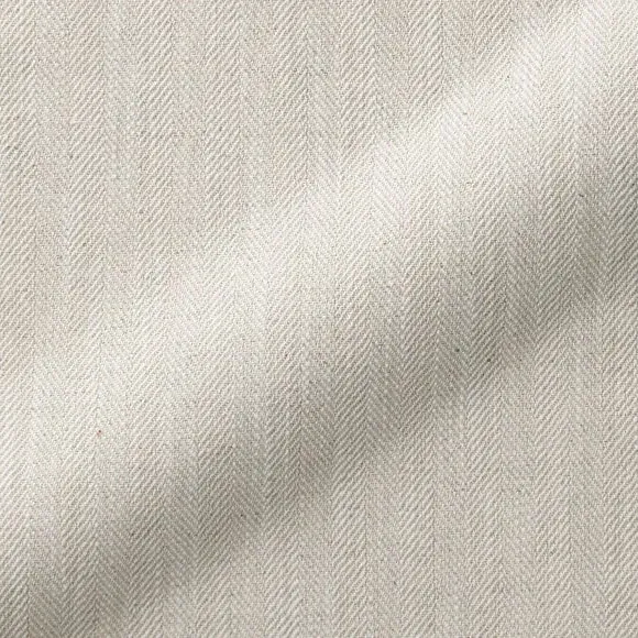 Custom Cushion Cover - Natural, Herringbone