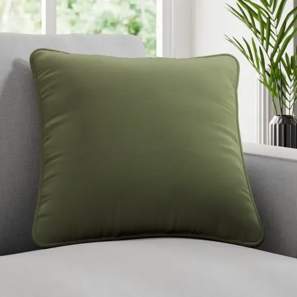 Custom Cushion Cover - Olive, Recycled Polyester